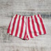 Daniel Axel Vintage Red & White Stripped Men’s Bathingsuit Size Large