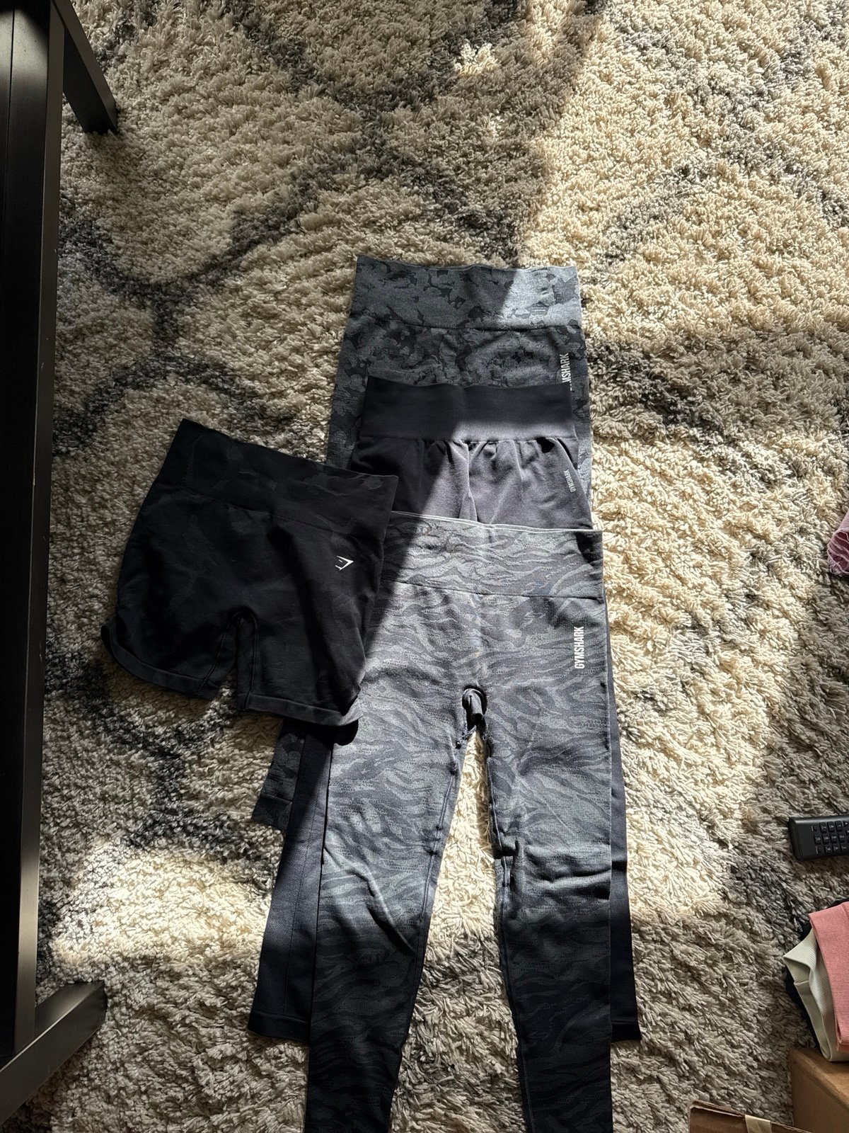 Gymshark leggings and short bundle