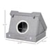 Cat House Foldable Kitten Condo Pet Bed w/ Soft Cushion Scratching Pad