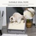 Cat House Foldable Kitten Condo Pet Bed w/ Soft Cushion Scratching Pad