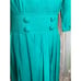 Lisa II shirt dress green lace collar