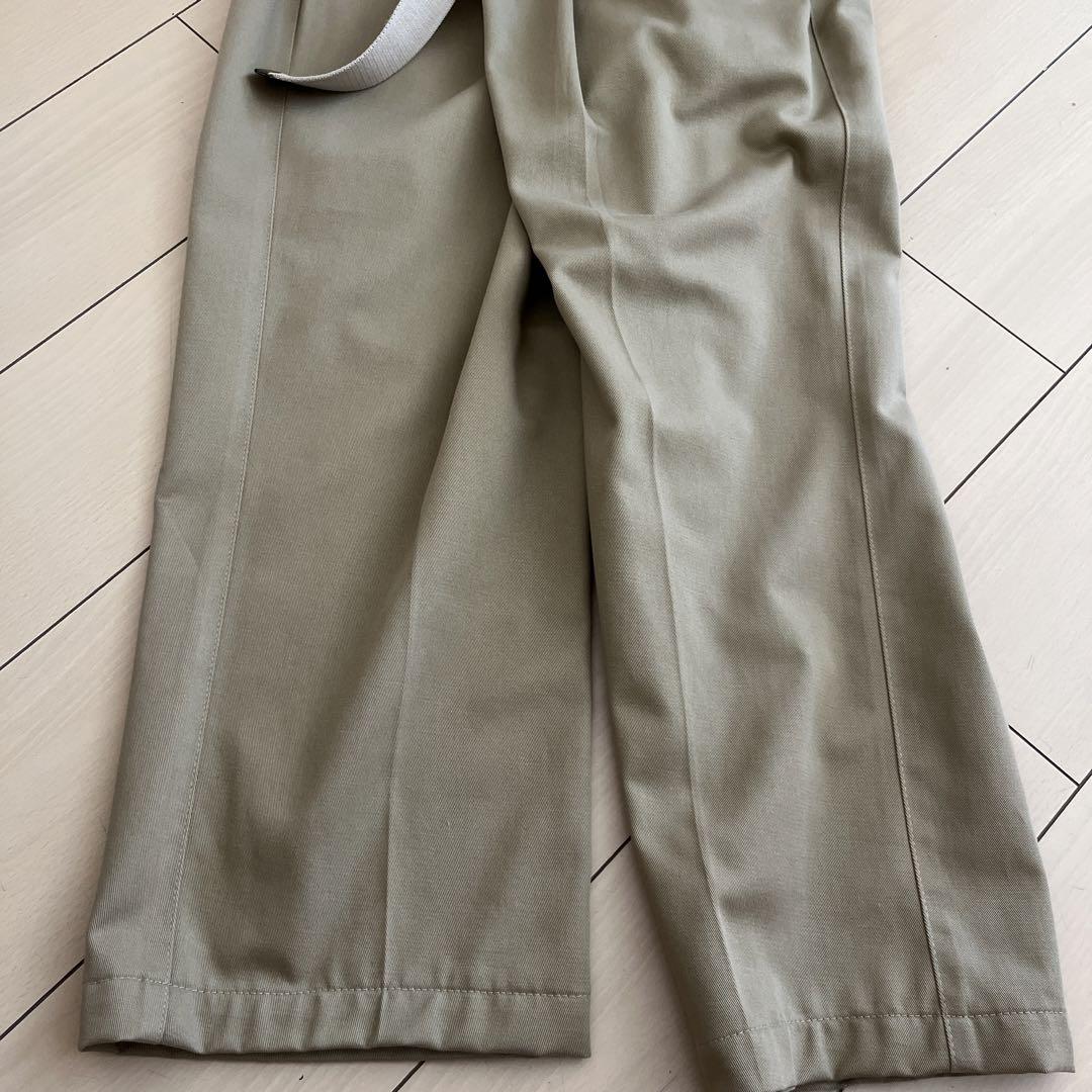 MAISON EUREKA Khaki Chino Pants with Belt