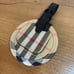 Burberry Check Plaid Luggage Tag Small