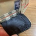 Burberry Check Plaid Luggage Tag Small