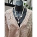 David Rose Beige Mother Of The Bride Lace Skirt & Button Down Shirt 2 Pc Set 22W
