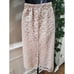 David Rose Beige Mother Of The Bride Lace Skirt & Button Down Shirt 2 Pc Set 22W
