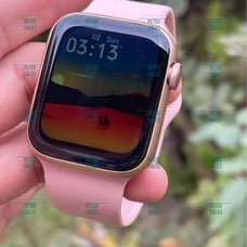 rosegold smartwatch ios android galaxy
