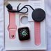 rosegold smartwatch ios android galaxy