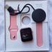 rosegold smartwatch ios android galaxy