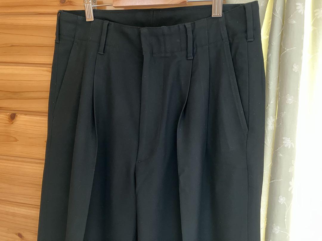 P/R/PU OX 2PLEATED PANTS - BOLD / Pants