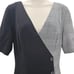 Fame & Partners Womans size 6 Everly Plaid and Black Career Midi Dress V-Neck