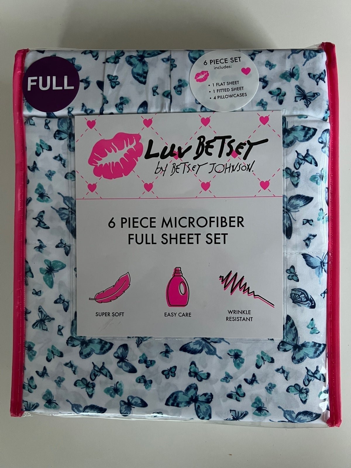Betsey Johnson Butterfly Sheets