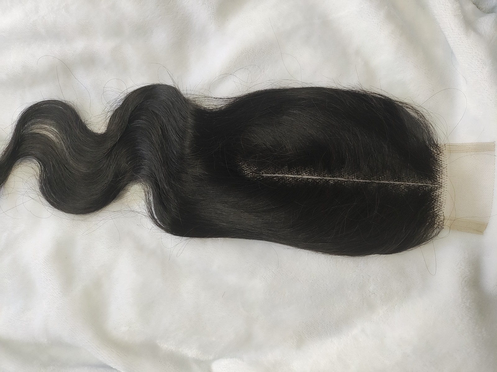 Human Hair 2 x6 HD Lace Closure 14 Natural Black Hair Piece Pre Plucked