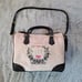Juicy Couture Heritage Satchel Purse Handbag Pink Clay & Chocolate, Coin Purse