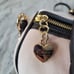 Juicy Couture Heritage Satchel Purse Handbag Pink Clay & Chocolate, Coin Purse