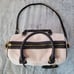 Juicy Couture Heritage Satchel Purse Handbag Pink Clay & Chocolate, Coin Purse