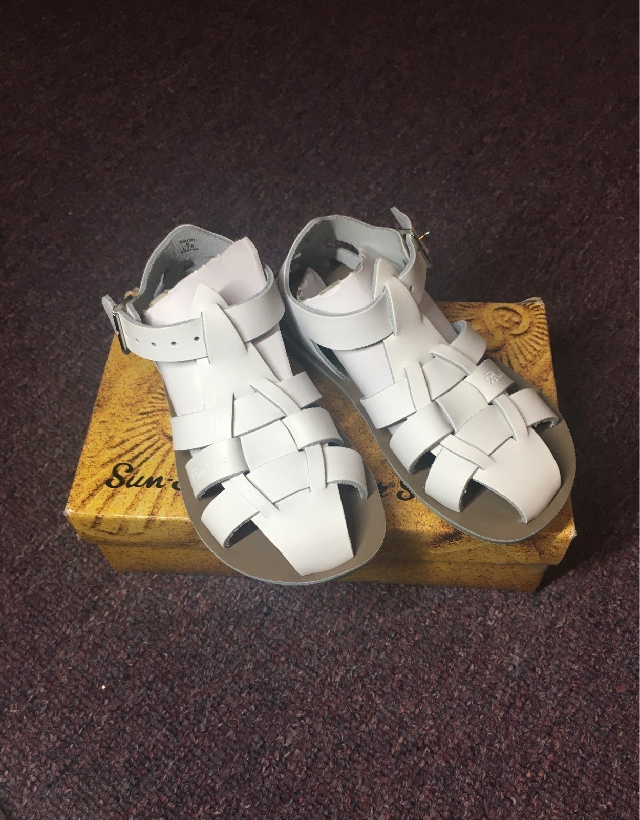 Salt water shark sandals