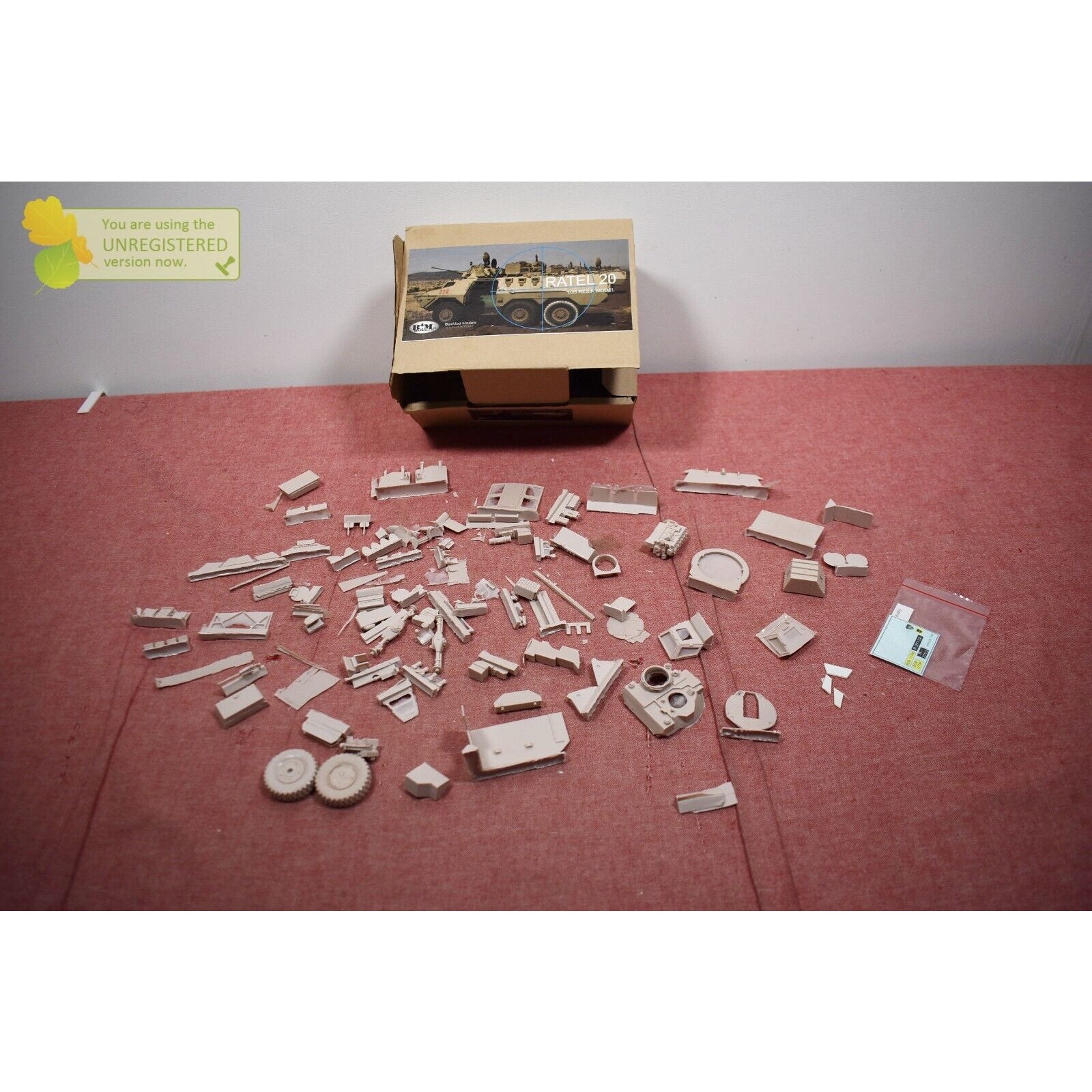 BaxMod Models Ratel 20 Resin Model 1/35 Scale (Parts)*