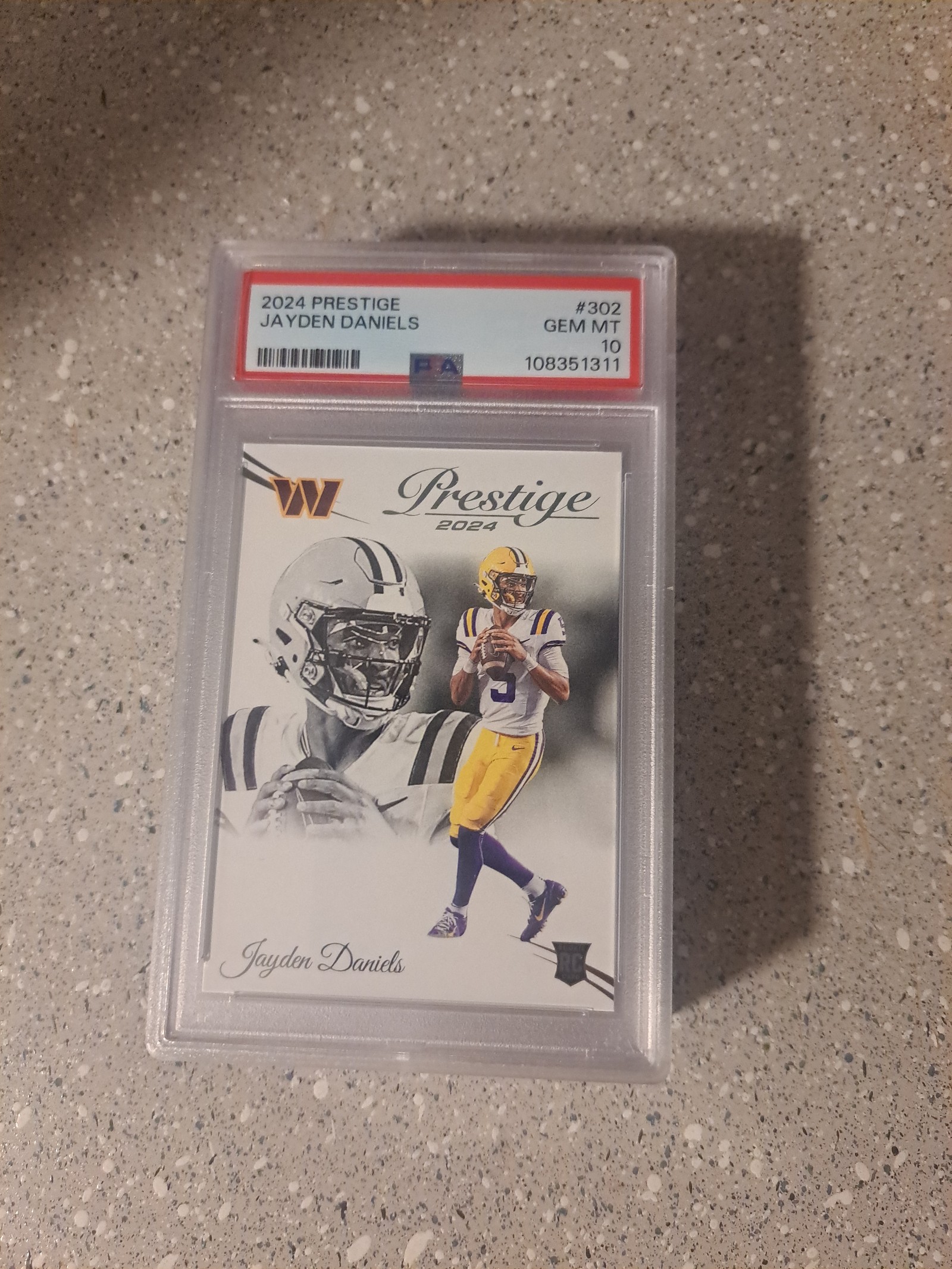 Jayden daniels prestige 2024 #302 PSA 10