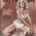 ART PHOTOGRAPHY Magazine Dec 1955 VINTAGE Evelyn West Marilyn Monroe More