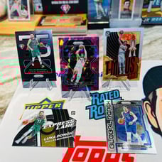 LUKA DONCIC 5 CARD OPTIC PRIZM CRACKED ICE LOT! 75TH INSERT PRIZM MAVERICKS
