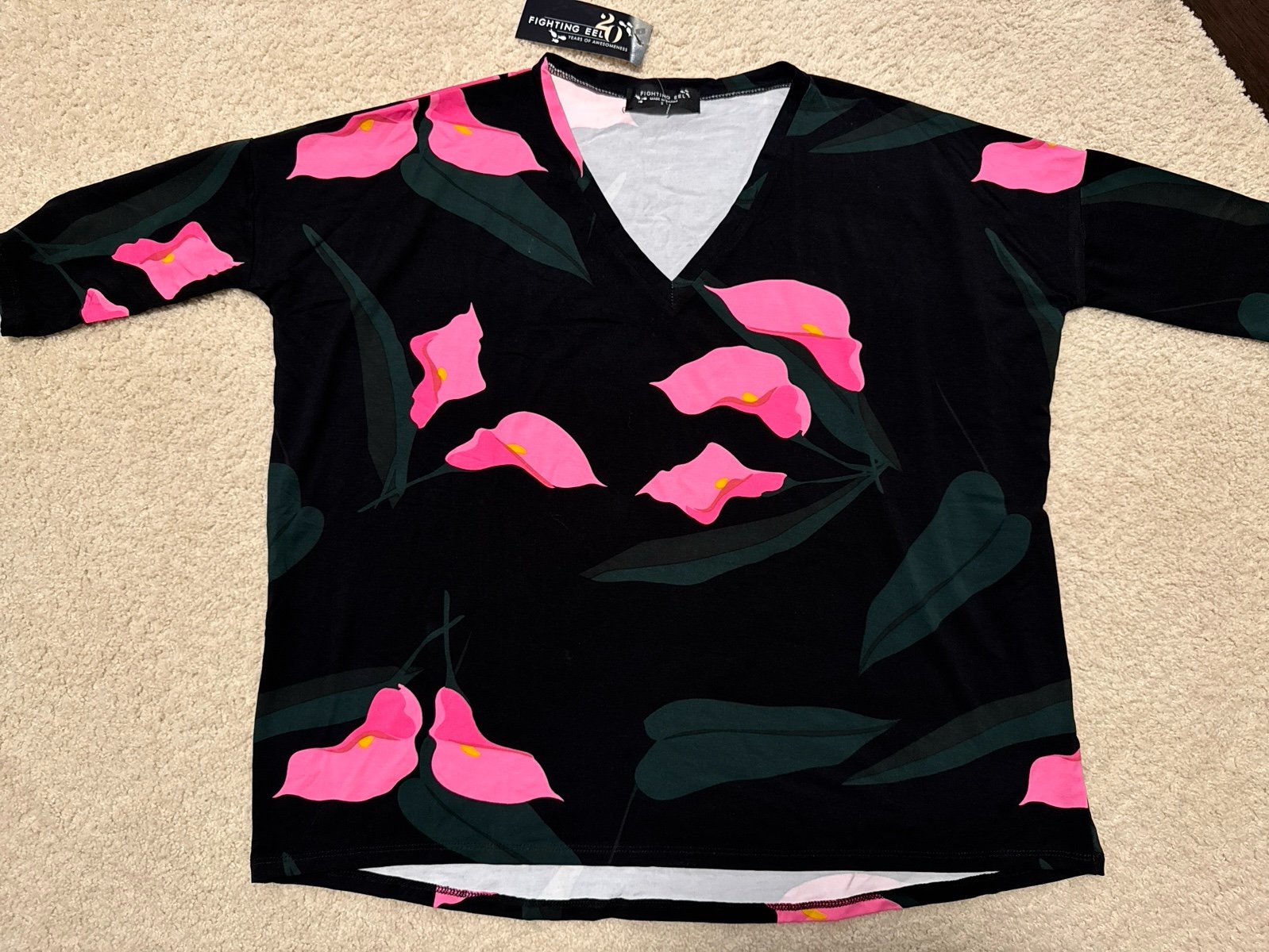 NWT Fighting Eel Ava Sky Top Alana Small