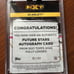 Scarlett Bourdeaux NXT WWE Topps Fully Loaded 2021 Actual 1/99
