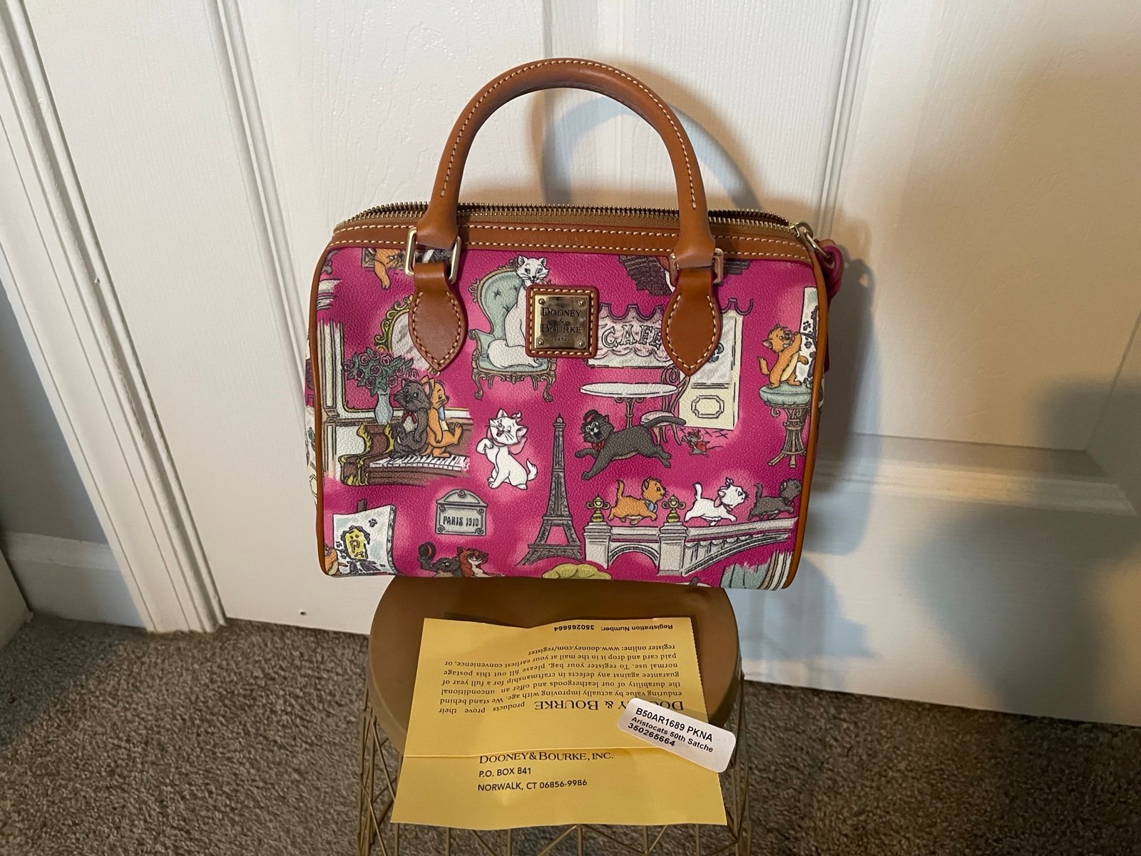 Satchel Disney Aristocats Dooney and Bourke