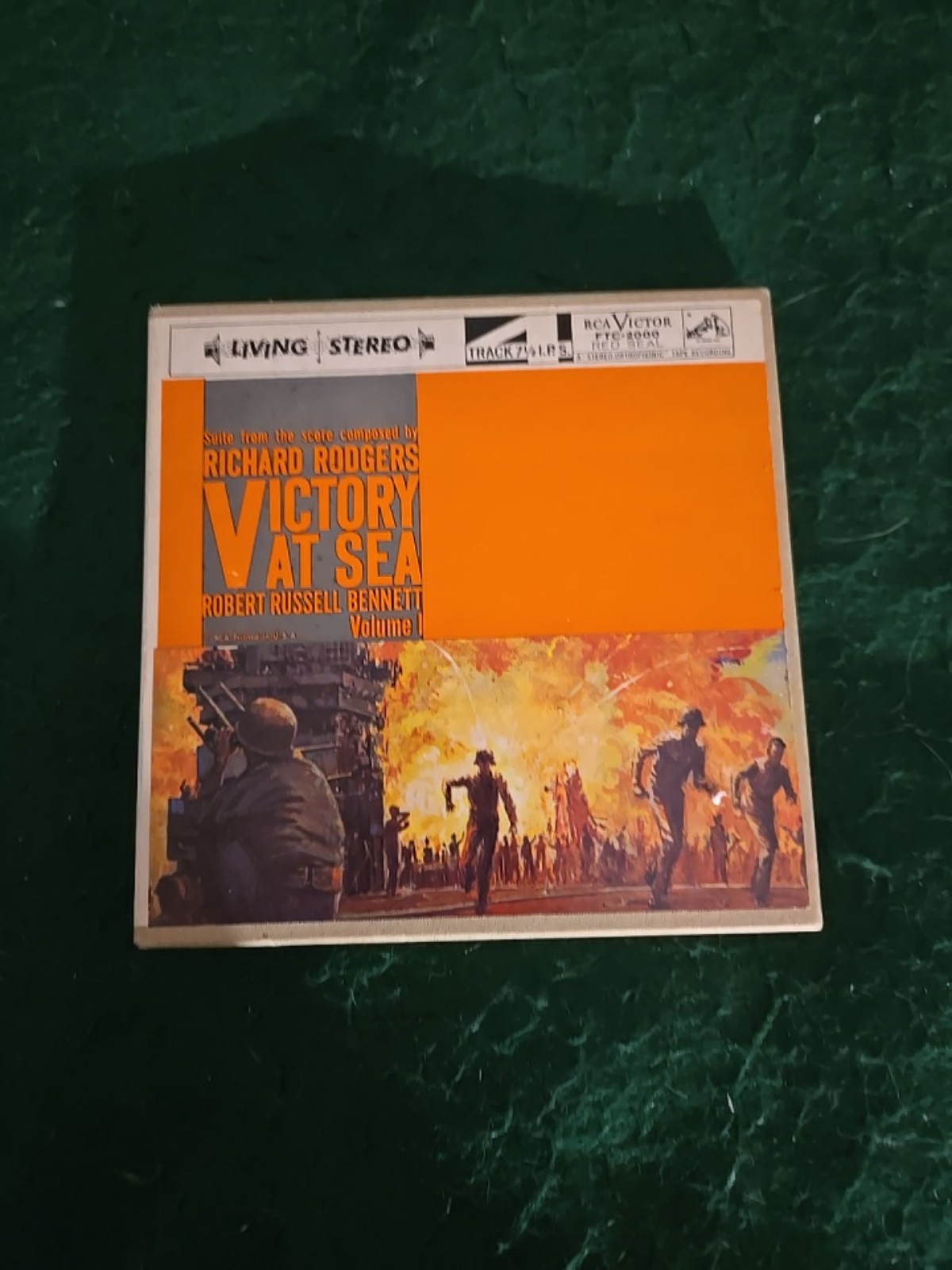 RCA Victor- Victory At Sea- Vol 1, Reel to Reel Stereo FTC2000, 7 1/2 IPS, 19