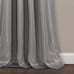 Night Sky Window Curtain Panel - Single Panel - 42 W x 84 L, Silver & Black