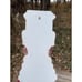 Vintage MCM Ceramic Large Polynesian Woman Man Bust Head Wall Decor