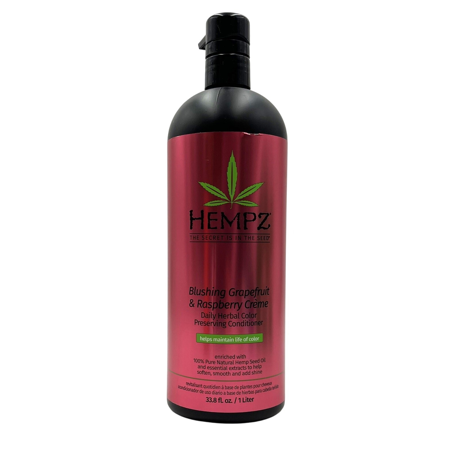 Hempz Blushing Grapefruit & Raseberry Creme Color Preserving Conditioner 33.8 oz