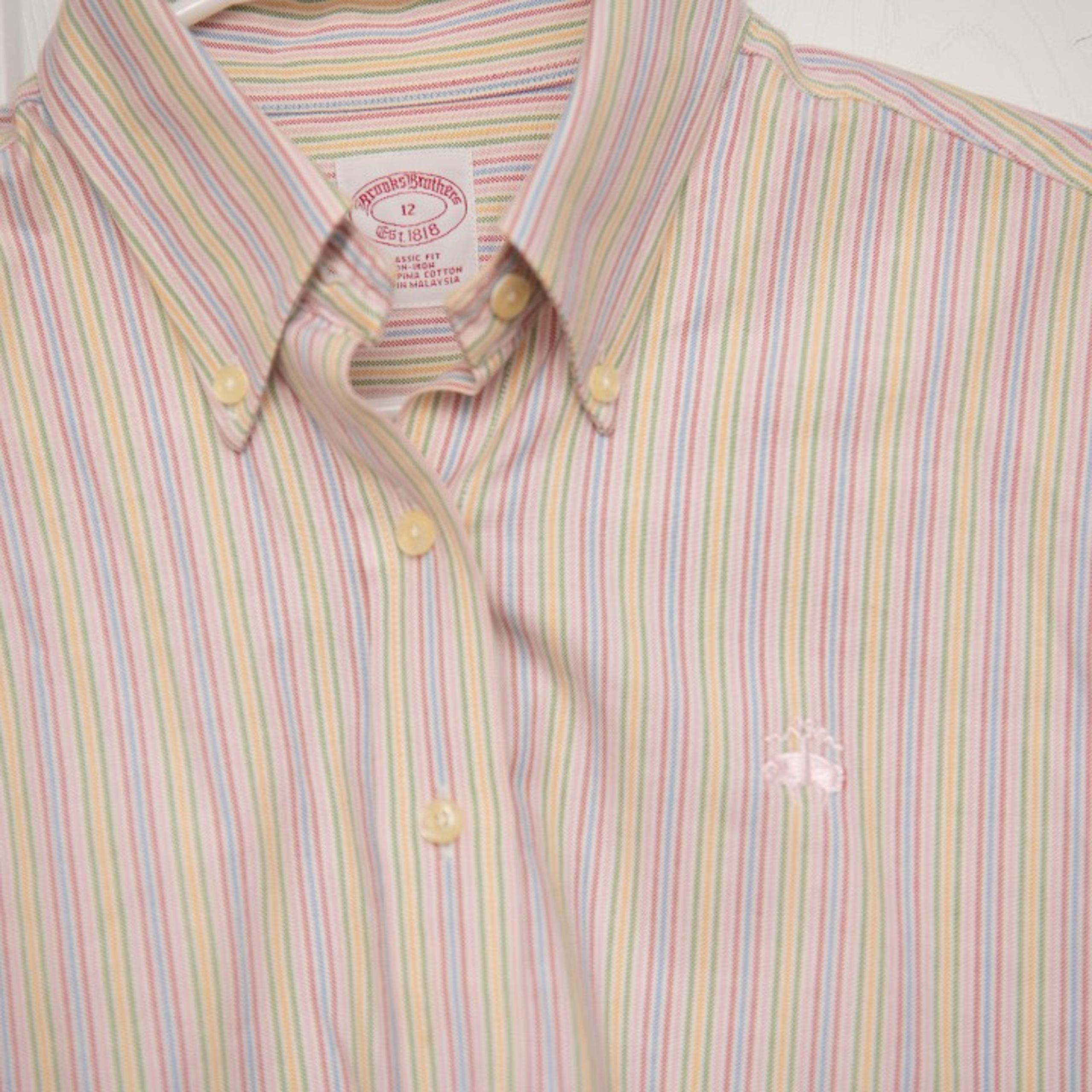 Brooks Brothers Mens Button Up Shirt