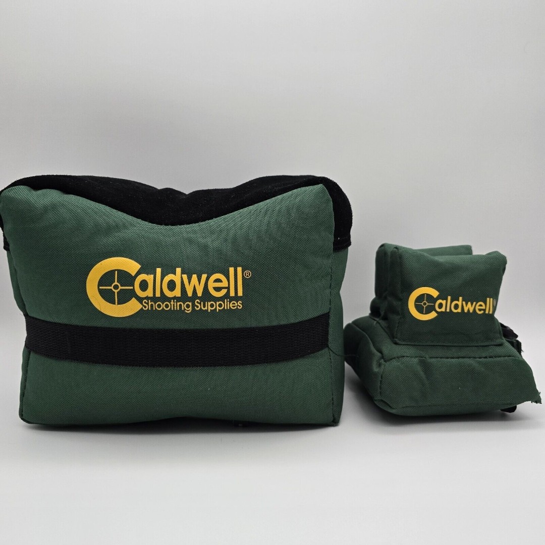 Caldwell DeadShot Combo Front and Rear Shooting Bags (Filled) - Green (248885)