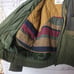 Vintage London Fog Green Blanket Lined Full Zip Hoodie Coat Chore Barn Men's Med