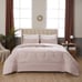 Solid Reversible Bed-in-a-Bag Set, Blush Pink, Queen, 8-Piece Comforter Set