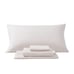 Solid Reversible Bed-in-a-Bag Set, Blush Pink, Queen, 8-Piece Comforter Set