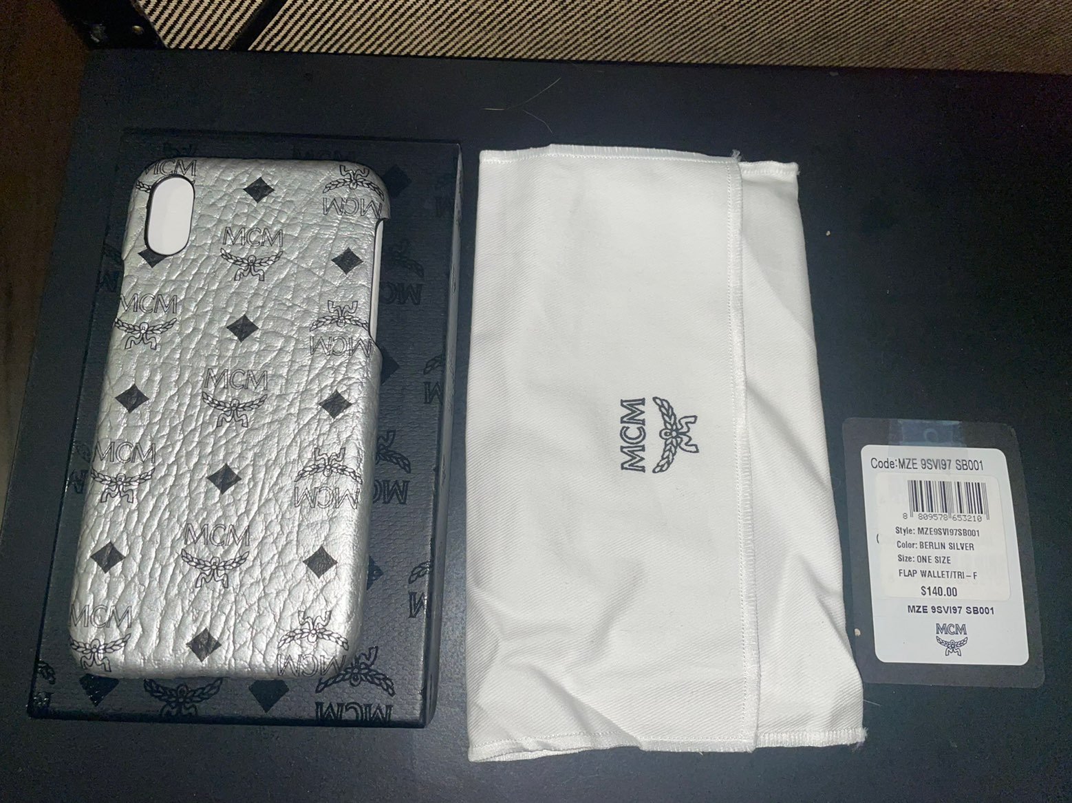 MCM iphone X Authentic case