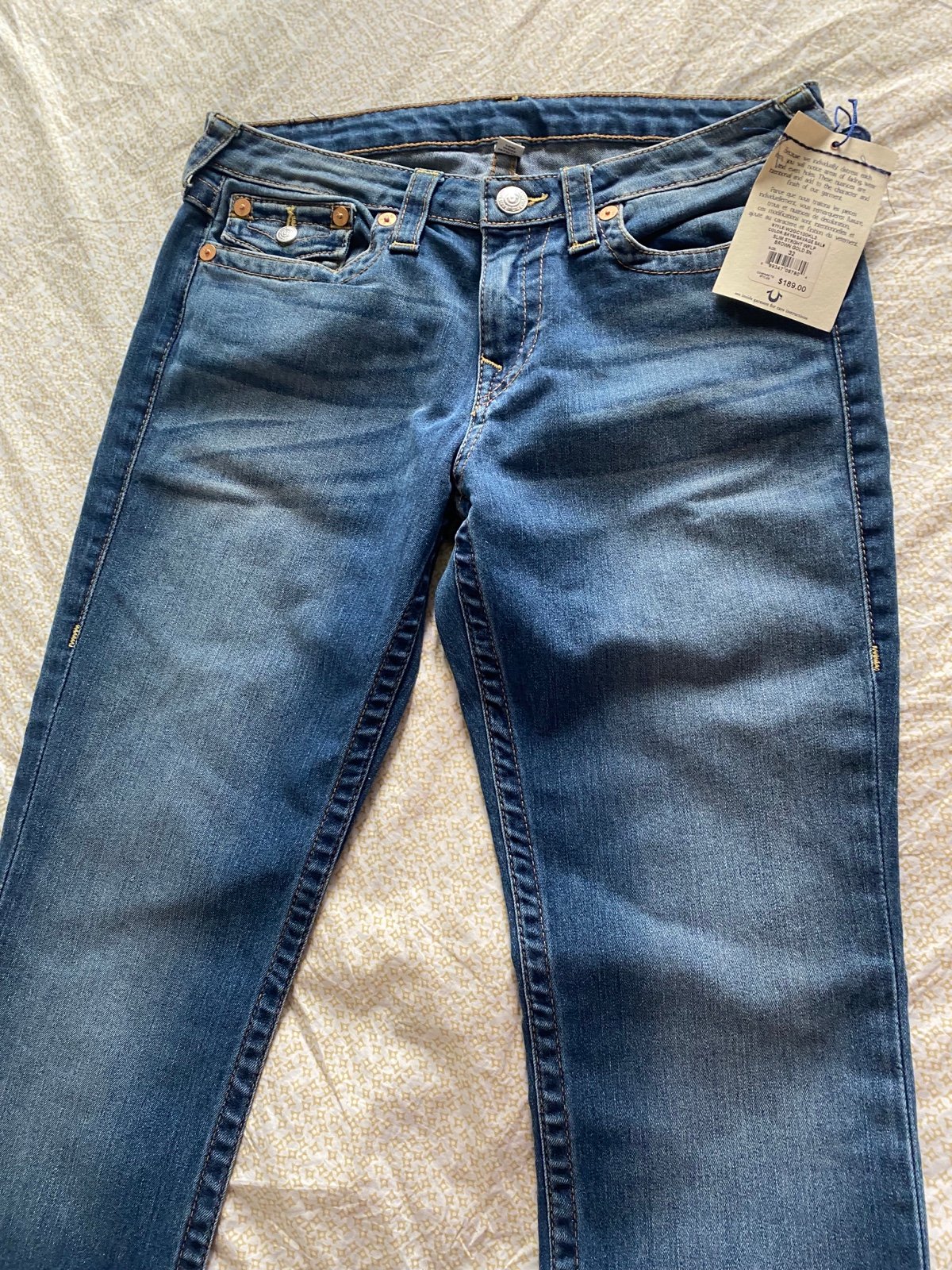 True Religion jeans.