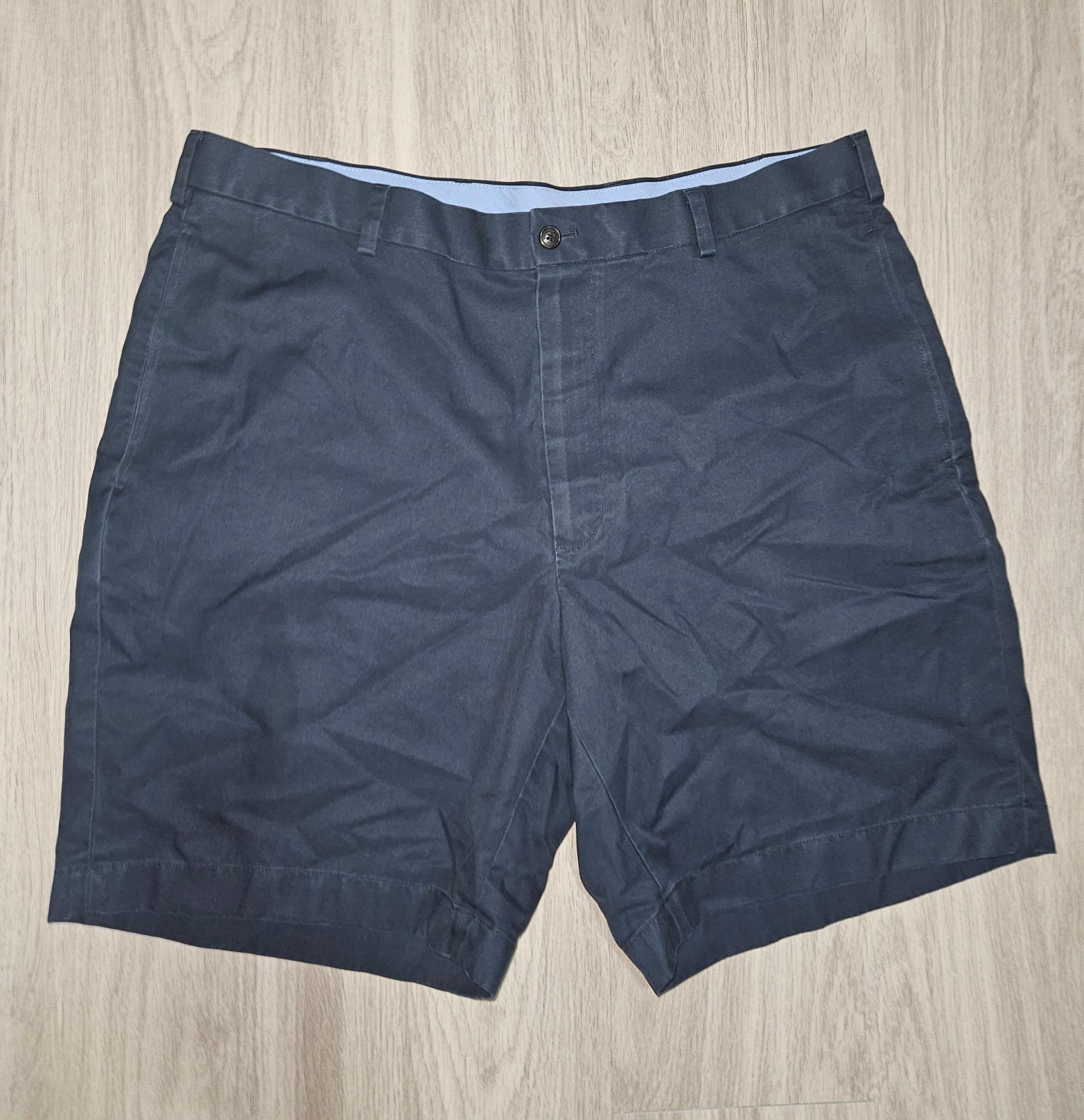 Brooks Brothers Advantage Chino Shorts Men’s Size 38 Navy Blue | Lightweight