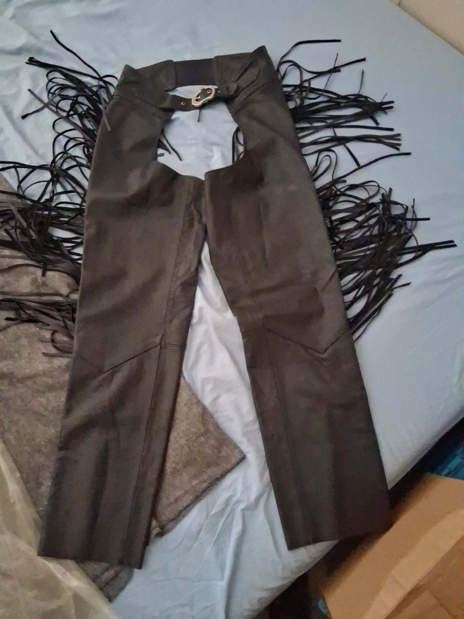 HARLEY DAVIDSON WOMAN'S BLACK CHAPS