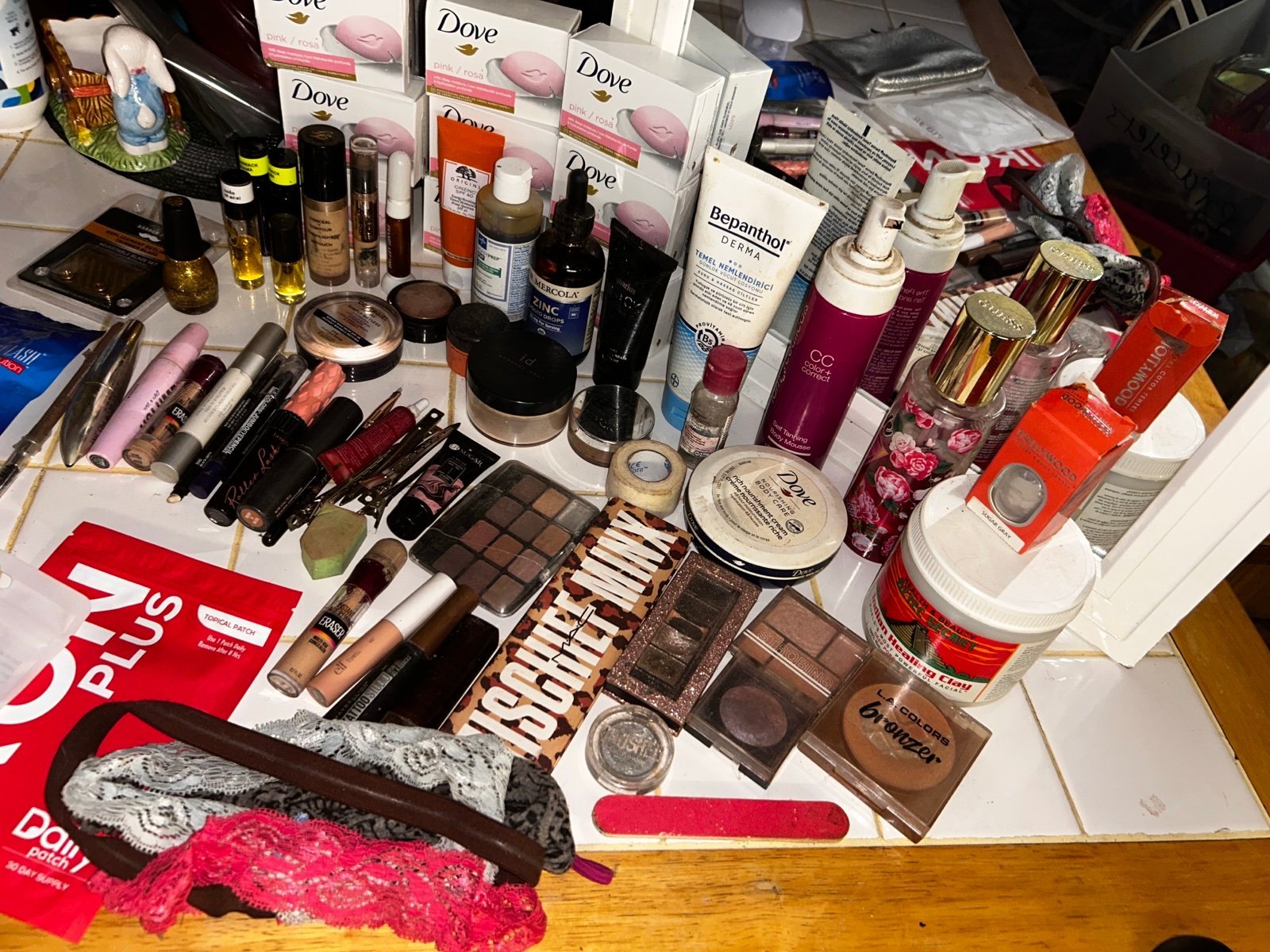 Large mixed bundle of Preloved and new make up mostly used lightly