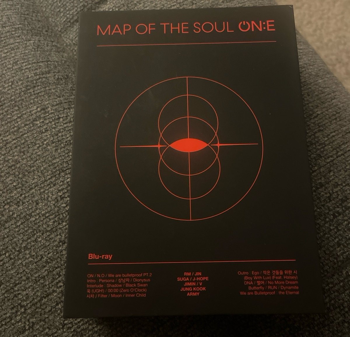 BTS Map of the Soul ON:E blue -ray
