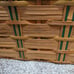 Baskets vintage made in Japan 2 whicker