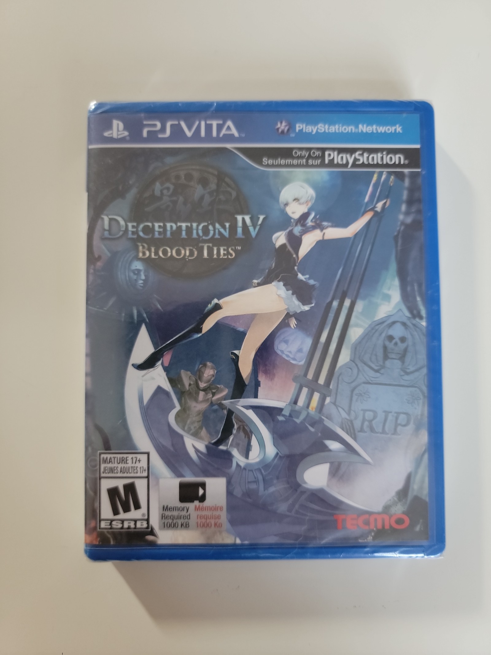 Deception IV: Blood Ties for Sony PS Vita New Factory Sealed