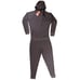 The North Face Ebenezer One Piece Body Jumpsuit Hood Black Heather Women's Large