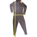 The North Face Ebenezer One Piece Body Jumpsuit Hood Black Heather Women's Large