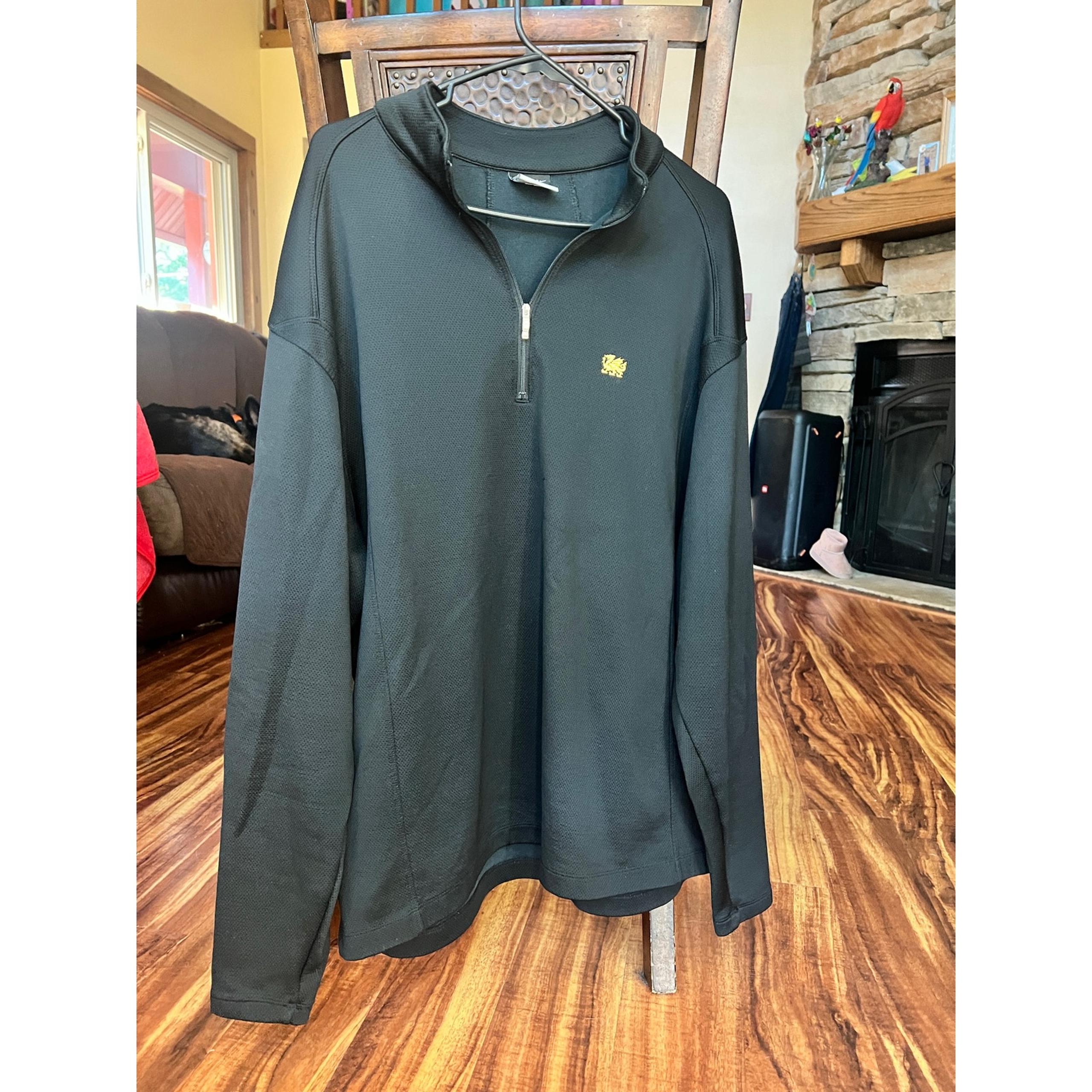 Nike Golf Sweatshirt Men's XXL - 1/4 Zip Cambria Dragon Embroidered Crest Logo!
