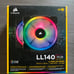 Corsair LL Series LL140 RGB 140mm Dual Light Loop RGB LED PWM Fan 2 Fan Pack