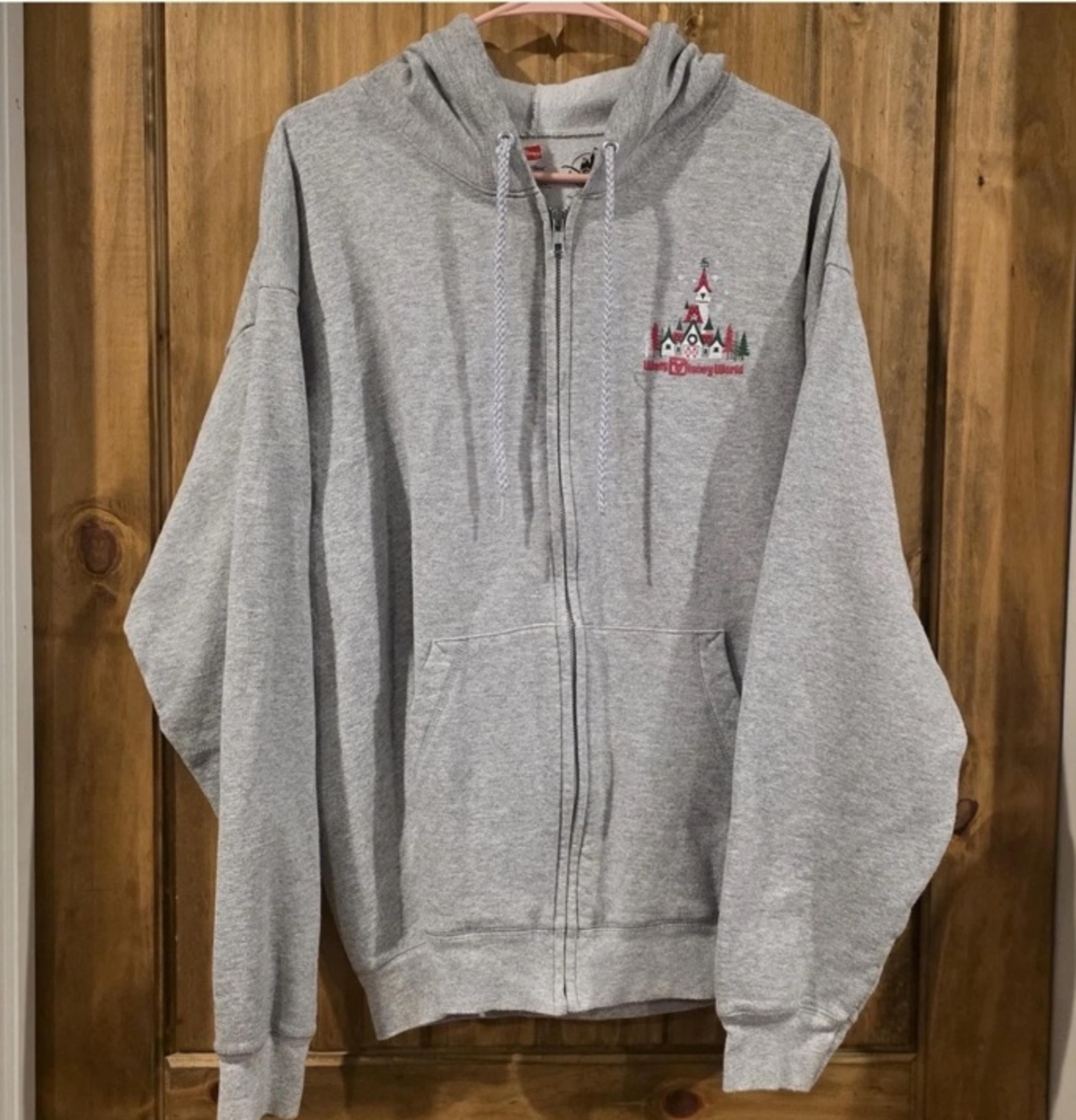 Walt Disney World Parks Christmas "We Bring The Merry" 2019 Hoodie Shirt Size L